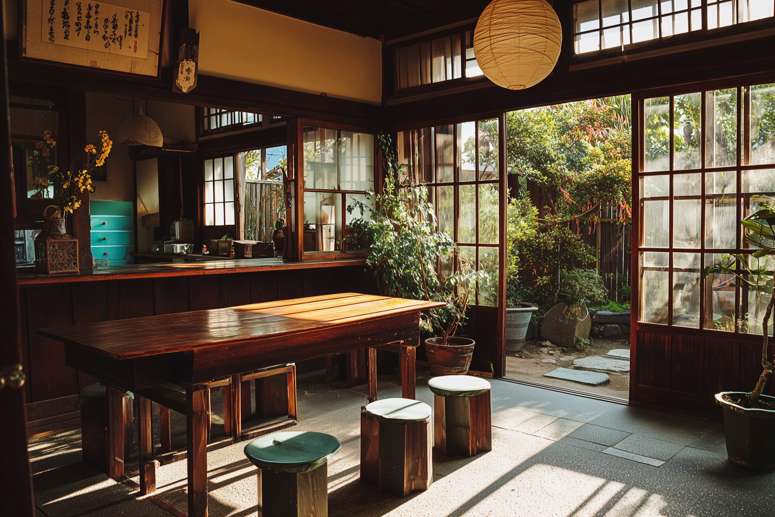 【古民家カフェ】歴史ある品のあるカフェのインテリア0