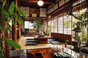 【古民家カフェ】歴史ある品のあるカフェのインテリア0