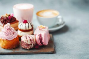 【フリー素材】かわいいカフェスイーツの画像0