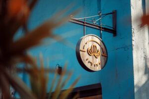 【フリー素材】カフェのシンプルでオシャレな看板０