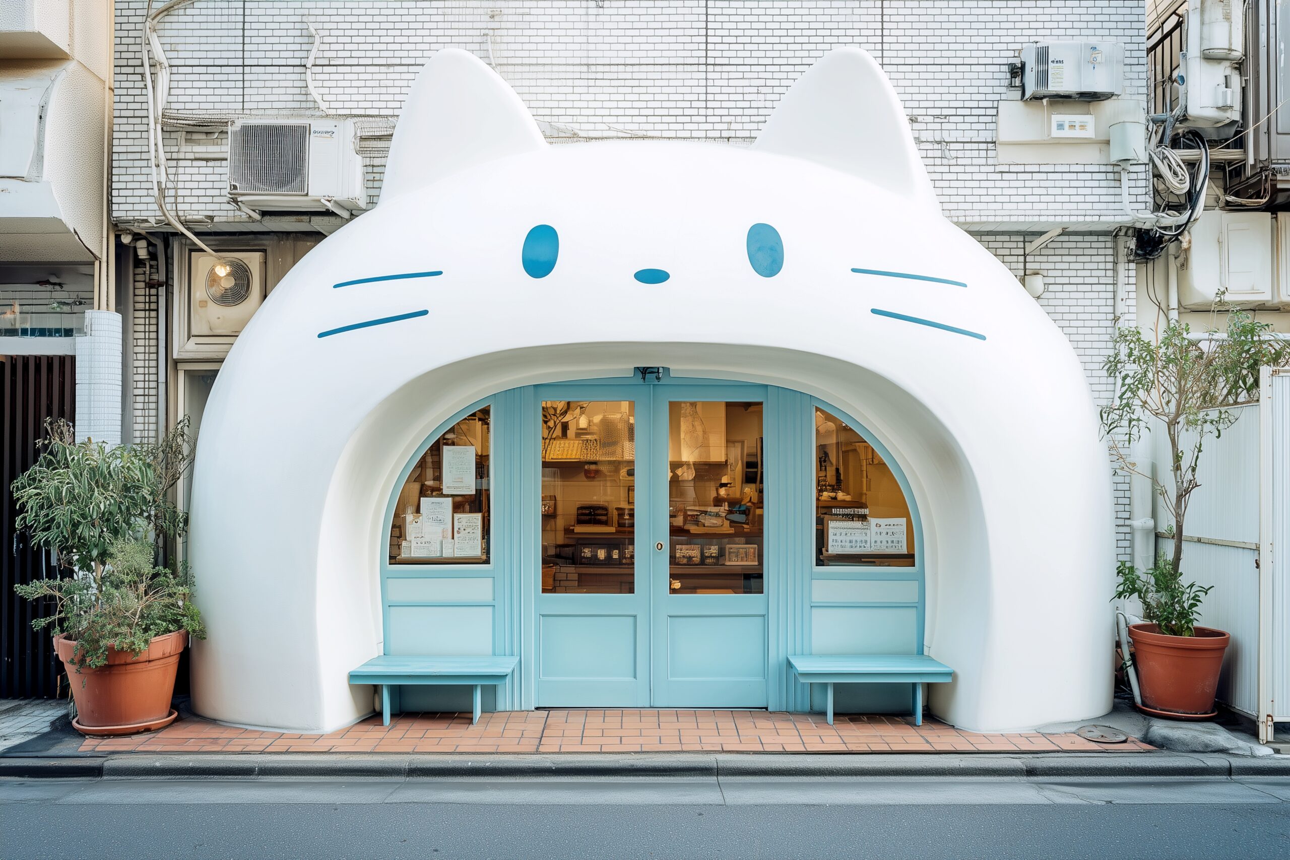 猫カフェのカワイイ外観イメージ画像0