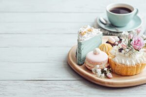 【フリー素材】かわいいカフェスイーツの画像0