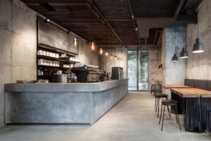 [Free Images] Cozy & Stylish Café Interior – Free Stock Photos０