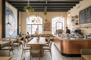 【フリー素材】オシャレなカフェ店内・インテリア画像０２