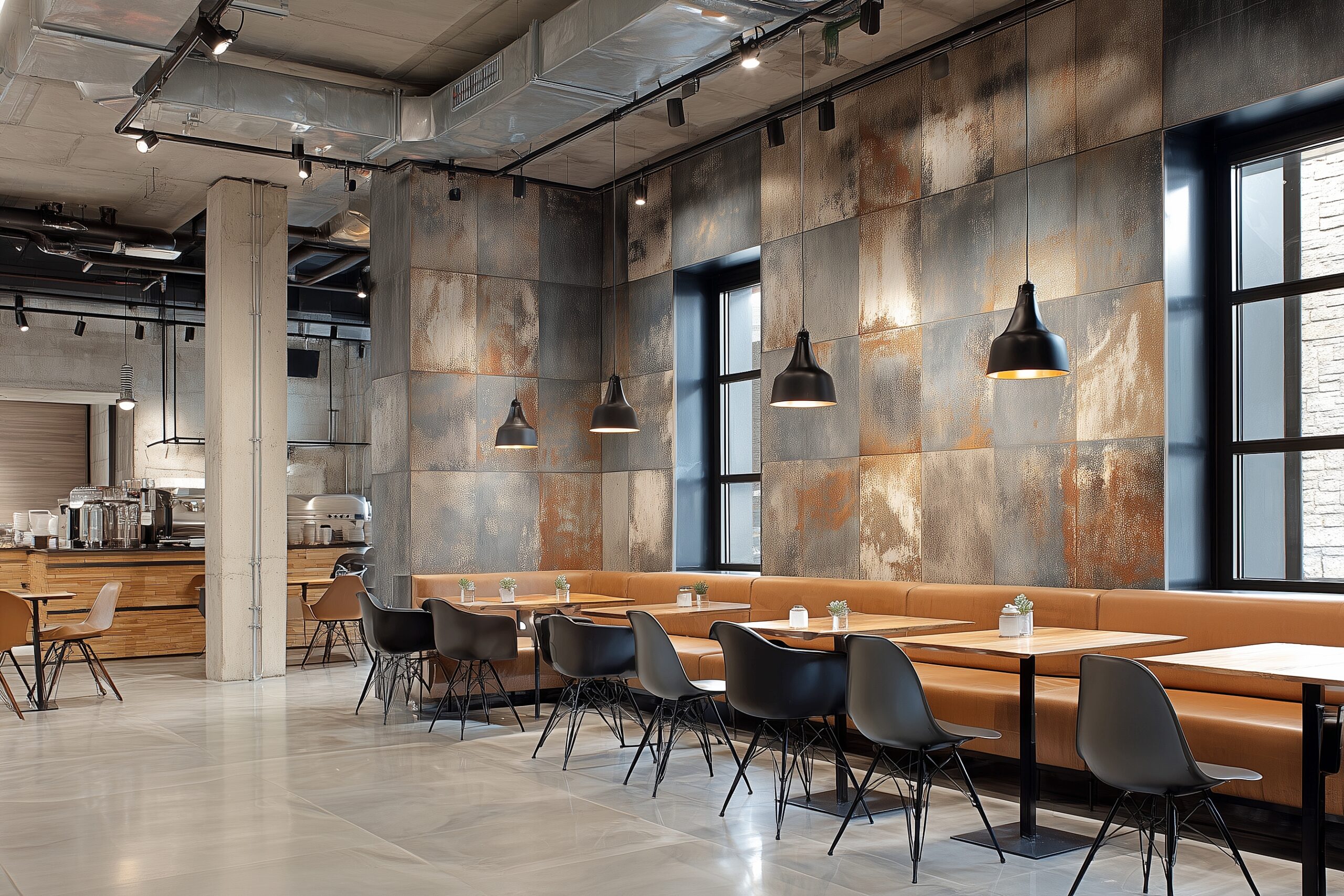 [Free Images] Cozy & Stylish Café Interior – Free Stock Photos０