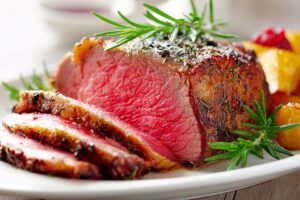 【カフェディナー】おしゃれなローストビーフ・お肉のフリー素材０