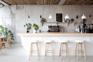 カフェのオシャレなカウンターデザイン・イメージフリー素材０