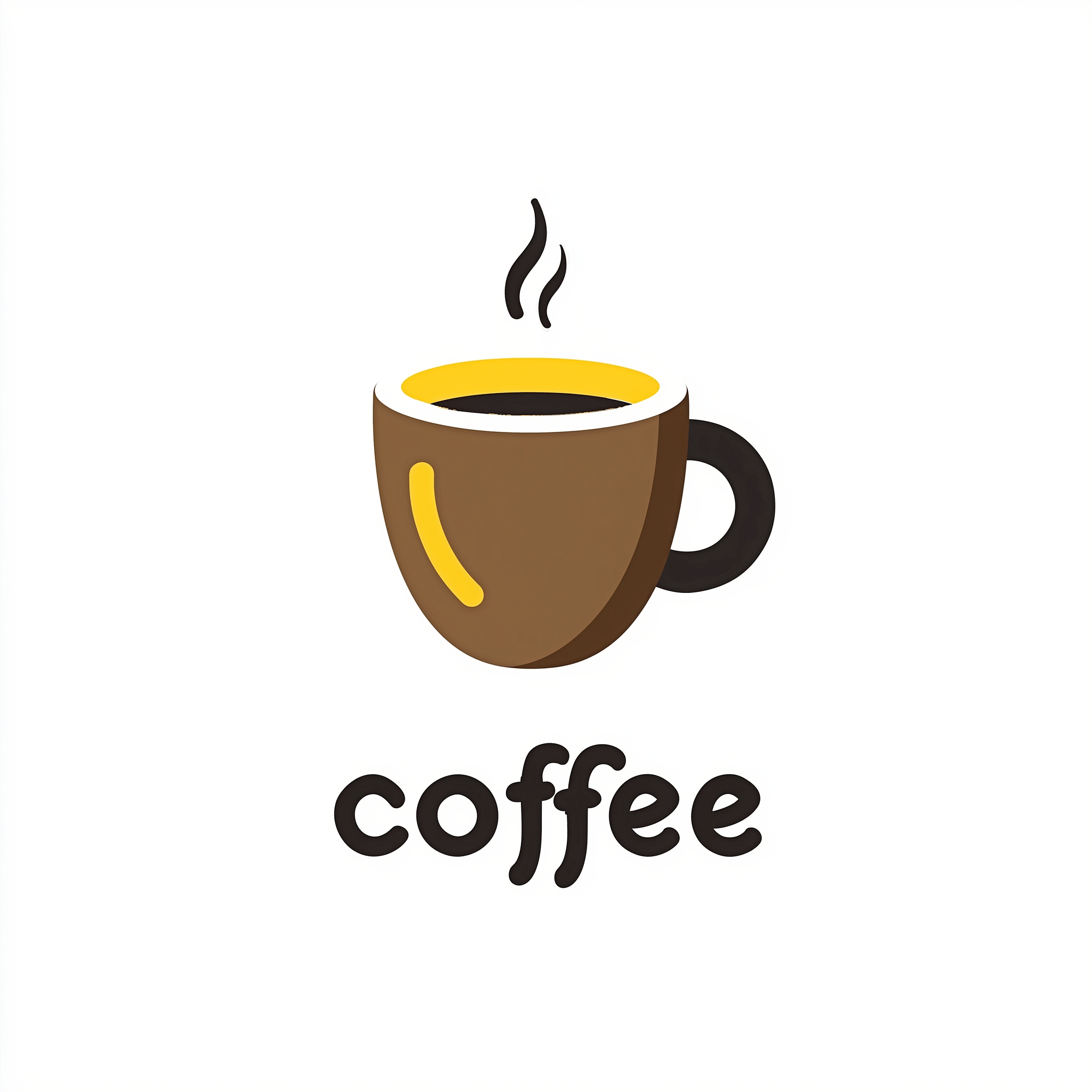 【カフェ】かわいいオシャレなロゴイラスト画像・フリー素材０